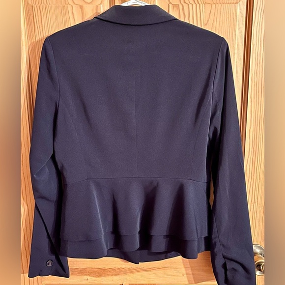Eden Society Navy Blue Women's Blazer Size Medium Classic Professional Office - Picture 8 of 10